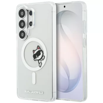   Karl Lagerfeld IML Peekaboo Choupette MagSafe Samsung Galaxy S26 Ultra tok, átlátszó