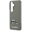Karl Lagerfeld IML Peekaboo Karl&Choupette MagSafe Samsung Galaxy S26 tok, fekete