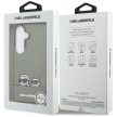 Karl Lagerfeld IML Peekaboo Karl&Choupette MagSafe Samsung Galaxy S26 tok, fekete
