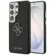 Guess Grained Big 4G Metal Logo Samsung Galaxy S26 Ultra tok, fekete