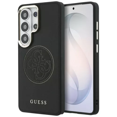 Guess Perforated Logo MagSafe Samsung Galaxy S26 Ultra tok, fekete