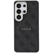 Guess 4G Embossed Ring MagSafe case Samsung Galaxy S26 Ultra tok, fekete