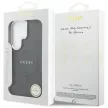 Guess 4G Embossed Ring MagSafe case Samsung Galaxy S26 Ultra tok, fekete