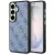 Guess 4G Embossed Ring MagSafe Samsung Galaxy S26 Plus tok, kék