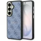 Guess 4G Embossed Ring MagSafe Samsung Galaxy S26 Plus tok, kék