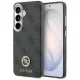 Guess 4G Rhinestone Round Logo MagSafe Samsung Galaxy S26 tok, fekete