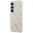Guess 4G Rhinestone Round Logo MagSafe Samsung Galaxy S26 tok, rózsaszín