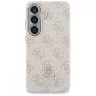 Guess 4G Rhinestone Round Logo MagSafe Samsung Galaxy S26 tok, rózsaszín