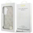 Guess 4G Rhinestone Round Logo MagSafe Samsung Galaxy S26 tok, rózsaszín