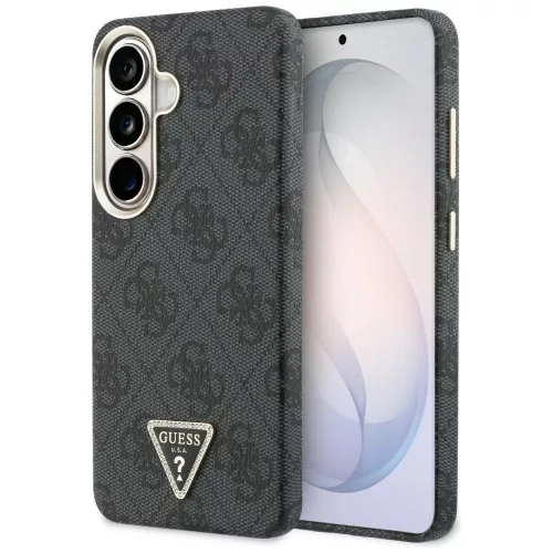 Guess 4G Triangle Logo MagSafe Case Samsung Galaxy S26 tok, fekete