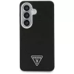 Guess Fixed Glitter Triangle MagSafe Samsung Galaxy S26 tok, fekete