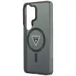 Guess IML Gradient Triangle MagSafe Samsung Galaxy S26 Ultra tok, fekete