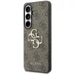 GUESS case SAMSUNG S26 Plus GUHCS26M4GMGBR (4G Big Metal Logo) tok, barna