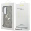 GUESS case SAMSUNG S26 Plus GUHCS26M4GMGBR (4G Big Metal Logo) tok, barna