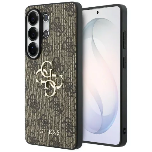 GUESS case SAMSUNG S26 Ultra GUHCS26L4GMGBR (4G Big Metal Logo) tok, barna