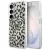 Guess IML Leopard Print Triangle MagSafe Samsung Galaxy S26 tok, fekete
