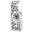 Guess IML Leopard Print Triangle MagSafe Samsung Galaxy S26 tok, fekete