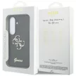 GUESS case SAMSUNG S26 GUHCS26SHG4SGK (Fixed Glitter 4G Big Metal Logo) tok, fekete