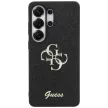 GUESS case SAMSUNG S26 Ultra GUHCS26LHG4SGK (Fixed Glitter 4G Big Metal Logo) tok, fekete