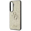 GUESS case SAMSUNG S26 GUHCS26SHG4SGD (Fixed Glitter 4G Big Metal Logo) tok, arany
