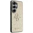 GUESS case SAMSUNG S26 Ultra GUHCS26LHG4SGD (Fixed Glitter 4G Big Metal Logo) tok, arany