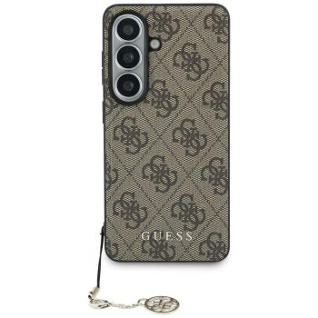   Guess 4G Classic Logo Charm MagSafe Samsung Galaxy S26 tok, barna