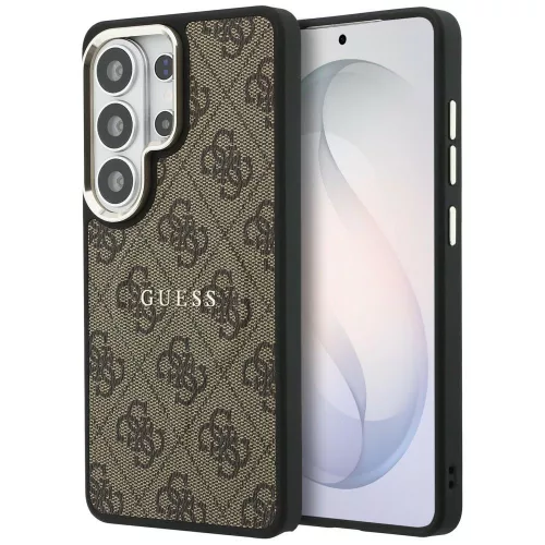 Guess 4G Embossed Ring MagSafe Samsung Galaxy S26 Ultra tok, barna