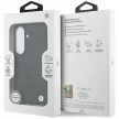 BMW Leather Hot Stamp MagSafe Samsung Galaxy S26 Plus tok, fekete