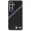BMW Tricolor Metal Logo MagSafe Samsung Galaxy S26 tok, fekete