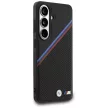 BMW Tricolor Metal Logo MagSafe Samsung Galaxy S26 tok, fekete