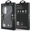 BMW Tricolor Metal Logo MagSafe Samsung Galaxy S26 tok, fekete