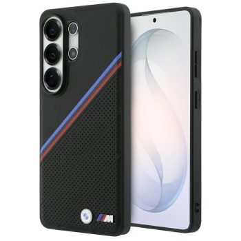   BMW Tricolor Metal Logo MagSafe Samsung Galaxy S26 Ultra tok, fekete