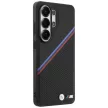 BMW Tricolor Metal Logo MagSafe Samsung Galaxy S26 Ultra tok, fekete