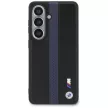 BMW Perforated Stripe Logo MagSafe Case Samsung Galaxy S26 tok, kék