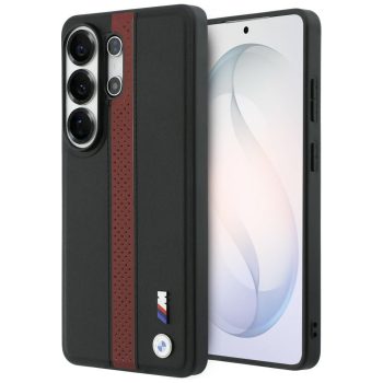   BMW Perforated Stripe Logo MagSafe Case Samsung Galaxy S26 Ultra tok, piros