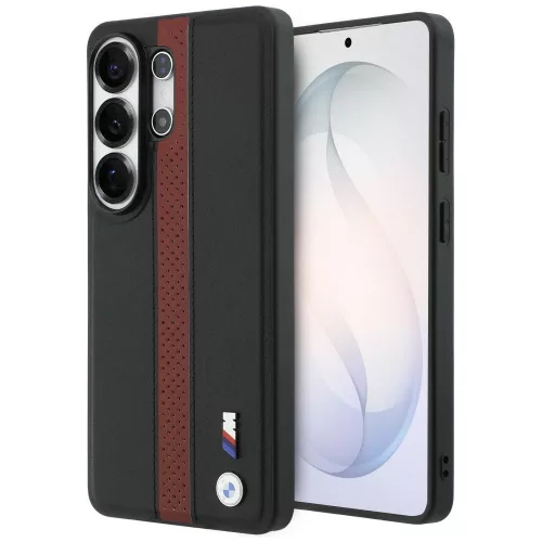 BMW Perforated Stripe Logo MagSafe Case Samsung Galaxy S26 Ultra tok, piros