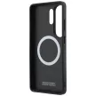 BMW Perforated Stripe Logo MagSafe Case Samsung Galaxy S26 Ultra tok, szürke
