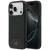 Mercedes Case Leather Wood Effect and Curve MagSafe iPhone 17 Pro Max, tok, fekete