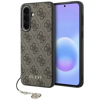 Guess case 4G Charm Samsung Galaxy A57 5G, tok, barna