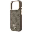 Guess 4G PU Triangle Logo & St Camera MagSafe iPhone 18 Pro Max / 17 Pro Max (GUHMP18XPCS4GPTW) tok, barna
