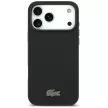 Lacoste Petit Pique Lacquer Logo MagSafe iPhone 18 Pro Max / 17 Pro Max (LCHMP18XPLAK) tok, fekete