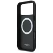 Lacoste Petit Pique Lacquer Logo MagSafe iPhone 18 Pro Max / 17 Pro Max (LCHMP18XPLAK) tok, fekete