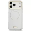 Lacoste IML Shockproof Gold Logo MagSafe iPhone 18 Pro Max / 17 Pro Max (LCHMP18XUFWAH) tok, átlátszó