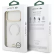 Lacoste IML Shockproof Gold Logo MagSafe iPhone 18 Pro Max / 17 Pro Max (LCHMP18XUFWAH) tok, átlátszó