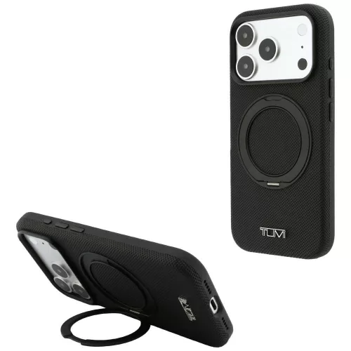 Tumi BallisticRing St MagSafe iPhone 18 Pro / 17 Pro tok, fekete