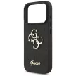 Guess Fixed Glitter Big 4G iPhone 18 Pro / 17 Pro (GUHCP18LHG4SGK) tok, fekete