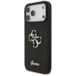 Guess Fixed Glitter Big 4G iPhone 18 Pro Max / 17 Pro Max (GUHCP18XHG4SGK) tok, fekete
