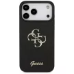 Guess Fixed Glitter Big 4G iPhone 18 Pro Max / 17 Pro Max (GUHCP18XHG4SGK) tok, fekete