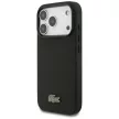 Lacoste Petit Pique Lacquer Logo MagSafe iPhone 18 Pro / 17 Pro (LCHMP18LPLAK) tok, fekete