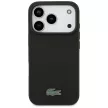 Lacoste Petit Pique Lacquer Logo MagSafe iPhone 18 Pro / 17 Pro (LCHMP18LPLAK) tok, fekete
